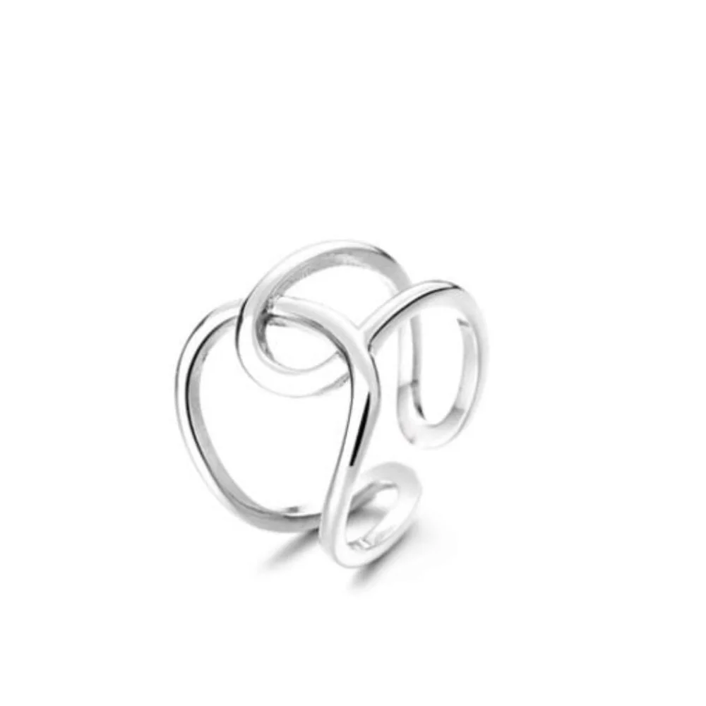 Knot Adjustable Ring |‎ 925 Sterling Silver